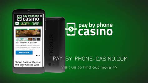 deposit by phone bill casinos|Pay By Phone Bill Casinos 2024 .
